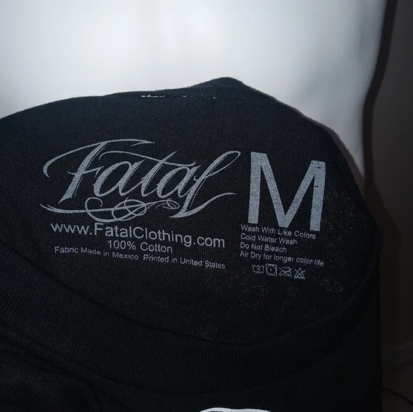 Fatal Clothing T-shirt Sz M - Picture 5 of 5